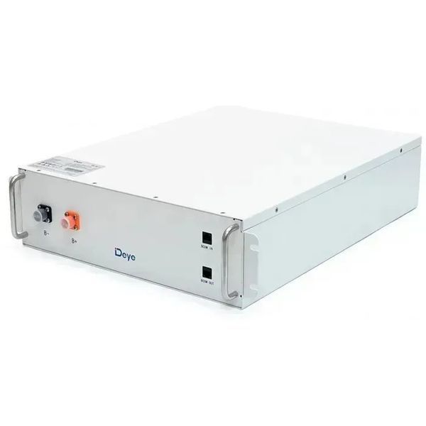 Комплект: Гібридний високовольтний інвертор Deye SUN-20K-SG01HP3-EU-AM2 20 кВт 3 фази + Система зберігання енергії на 12 акумуляторів Deye BOS-G Pack5.1 + блок керування Deye BOS-G-PDU-2 + Щит захисту по змінному струму ETI 3 фази AC IP65 40А крж.021 фото