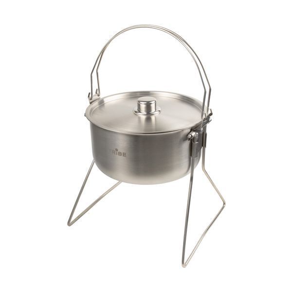Котелок Tribe Fire Pot 5,4 л стальной T-FH-0006-metal T-FH-0006-metal фото