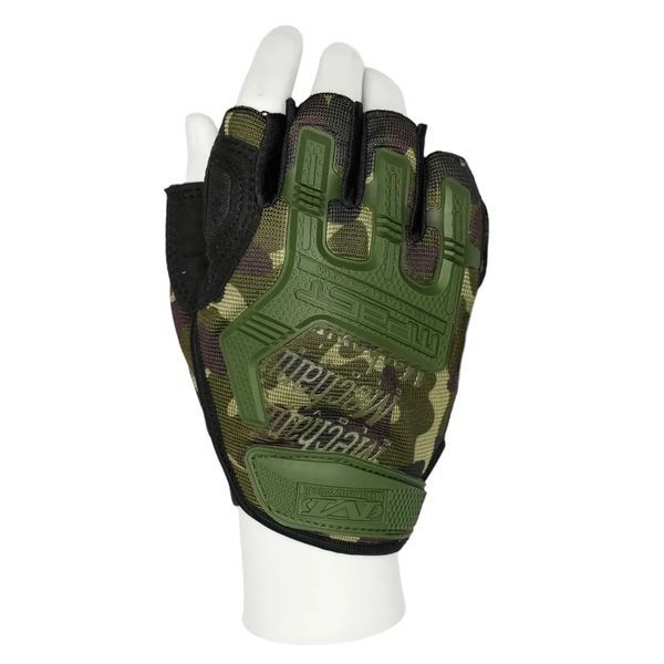 Тактические безпалые перчатки Mechanix, размер L, Мультикам з-у153 фото