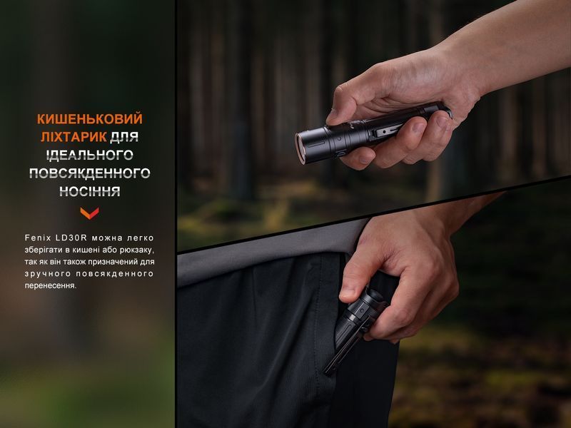 Ліхтар ручний Fenix LD30R LD30R фото