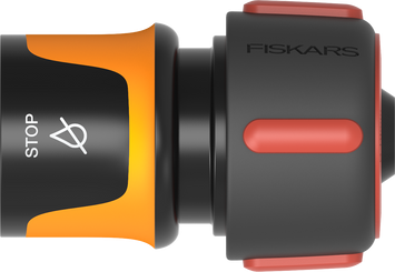 Коннектор для шланга Fiskars 19 мм (3/4") с автостопом (1027081) 1027081 фото