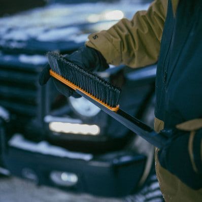 Щітка-скребок довга Fiskars Plus 1078494 1078494 фото