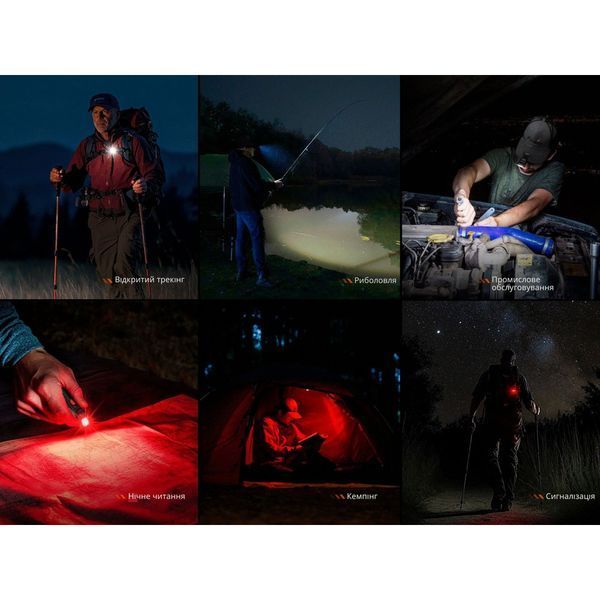 Ліхтар ручний Fenix SW05R-RED LED чорний SW05R-RL фото