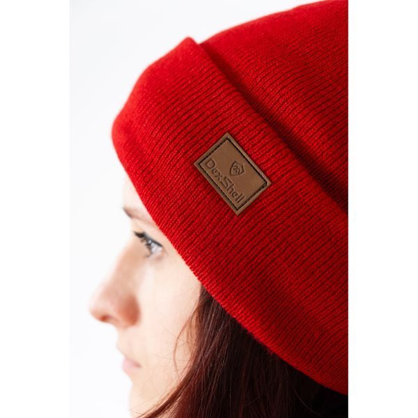 Водонепроникна шапка Dexshell DH30509, onesize (56-58 см), червоний DH30509RED фото