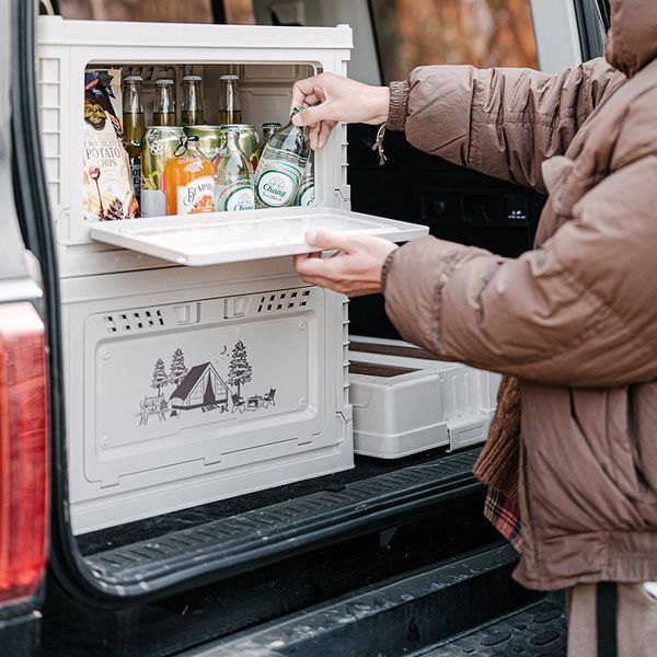 Складаний контейнер Naturehike CNH22SN019 50 л, світло-сірий 6975641886433 фото