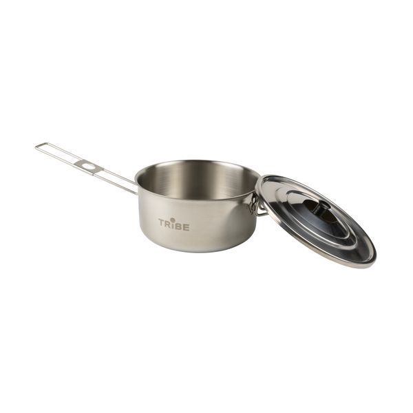 Котелок Tribe Tourist Pot 0,9 л стальной T-FH-0007-metal T-FH-0007-metal фото