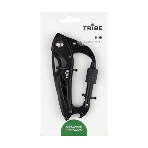 Ніж Tribe Carabiner Knife T-MG-0014-black T-MG-0014-black фото