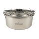 Котелок Tribe Tourist Pot 0,9 л стальной T-FH-0007-metal T-FH-0007-metal фото 9