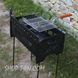 Мангал на длинных ножках со встроенной шашлычницей и мотором на 6 шампуров 2 мм SP00276 фото 1