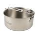 Котелок Tribe Tourist Pot 0,9 л стальной T-FH-0007-metal T-FH-0007-metal фото 4