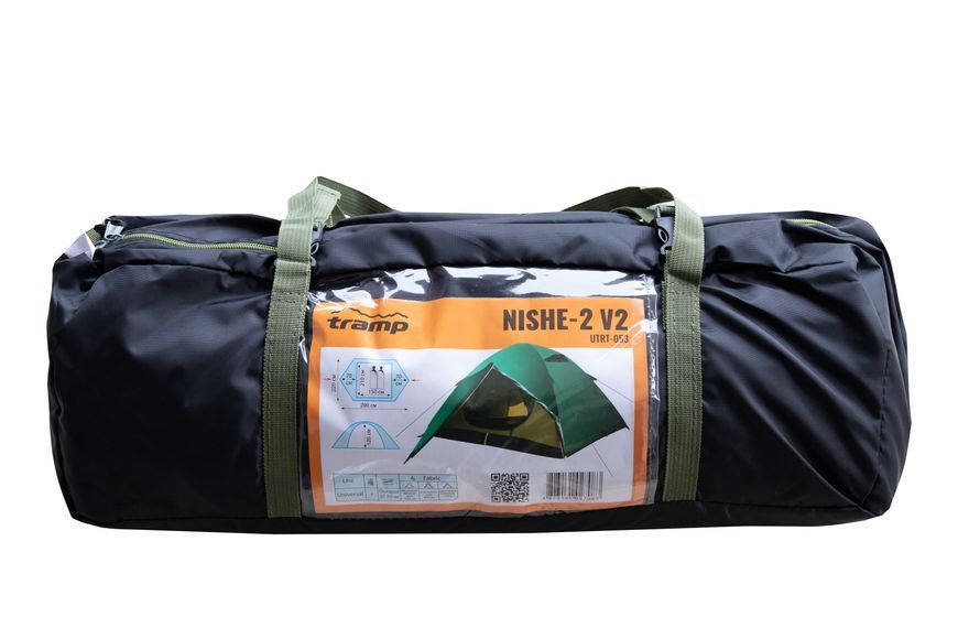Палатка Tramp Nishe 2 (v2) green UTRT-053 UTRT-053 фото
