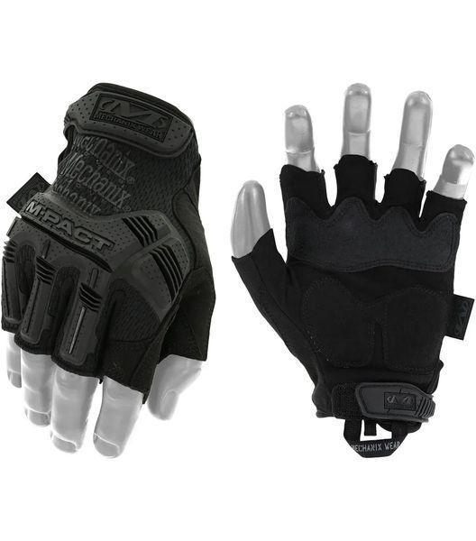 Тактические безпалые перчатки Mechanix, размер L, Чорный з-у153-2 фото