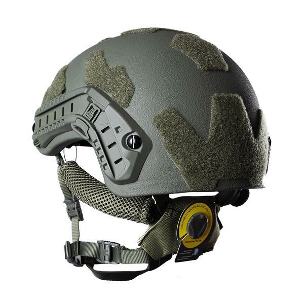 Шолом FAST VELCRO SPECPROM - рівень захисту NIJ IIIA. Олива (00000002581) 4406 фото