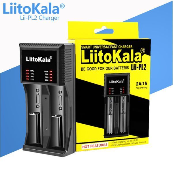 Універсальний зарядний пристрій LiitoKala Lii-PL2 EU на 2 канали Lii-PL2 EU фото