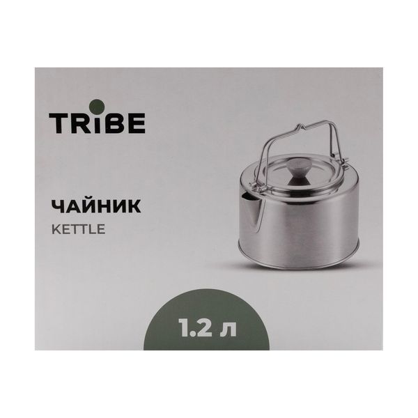 Чайник Tribe Kettle 1,2 л стальной T-FI-0010-metal T-FI-0010-metal фото