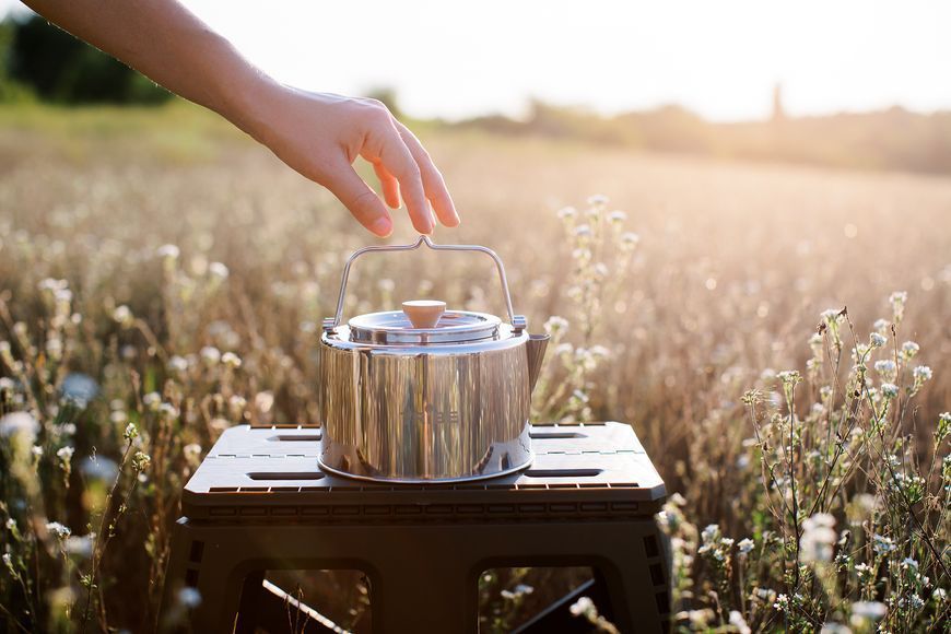 Чайник Tribe Kettle 1,2 л стальной T-FI-0010-metal T-FI-0010-metal фото