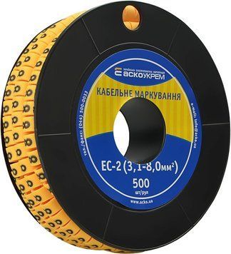 Кабельная маркировка EC-2 3,1-8,0 мм&sup2; "8" A0150080046 фото