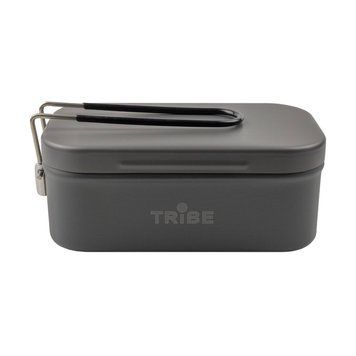 Контейнер для їжі Tribe Lunch Box Alu T-FG-0016-grey T-FG-0016-grey фото