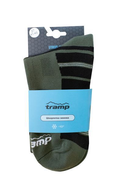 Зимние носки Tramp UTRUS-003-olive, 41/43 UTRUS-003-olive-41/43 фото