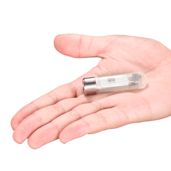 Потужний міні-наключник Nitecore TIKI GITD, люмінесцентний з ультрафіолетом (USB-C) 6-1385_GITD_C фото