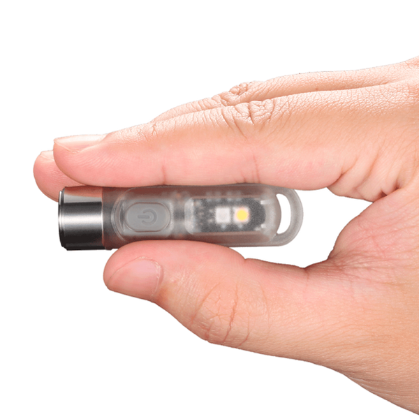 Потужний міні-наключник Nitecore TIKI GITD, люмінесцентний з ультрафіолетом (USB-C) 6-1385_GITD_C фото