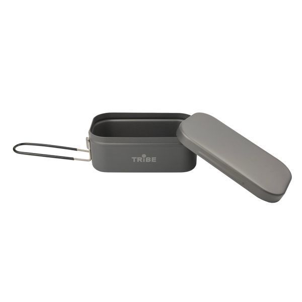 Контейнер для еды Tribe Lunch Box Alu T-FG-0016-grey T-FG-0016-grey фото