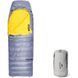 Спальник з натуральним пухом Naturehike CW700 CNK2450WS048, p-р L, жовто-сірий 6927595788103 фото 1