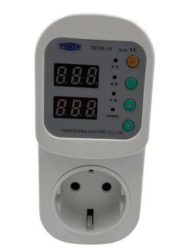 Регулируемое защитное устройство для розетки AC TOMZN TOSVA-16 16А 220V авт.24 фото