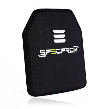 Керамічна бронепліта 6-го класу SPECPROM. Вага 3,7 кг. Розмір 27 на 34 см (00000002821) 4418 фото