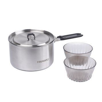 FM Antarcti pot 1,5L Казанок з нержавіючої сталі Antarcti 15 фото