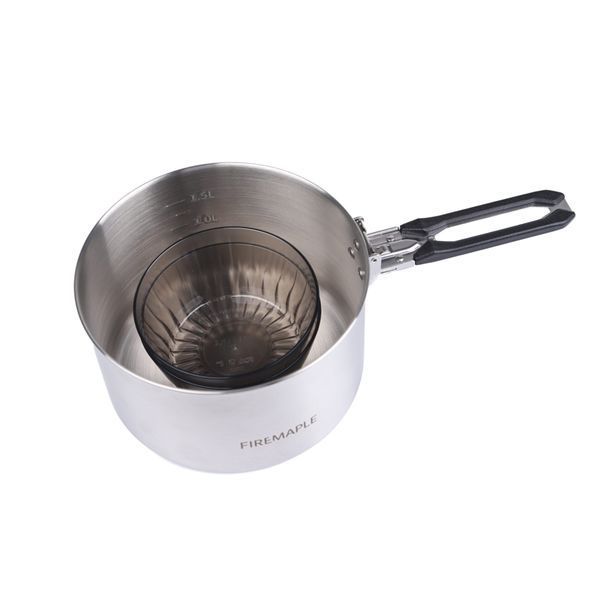 FM Antarcti pot 1,5L Котелок из нержавеющей стали Antarcti 15 фото