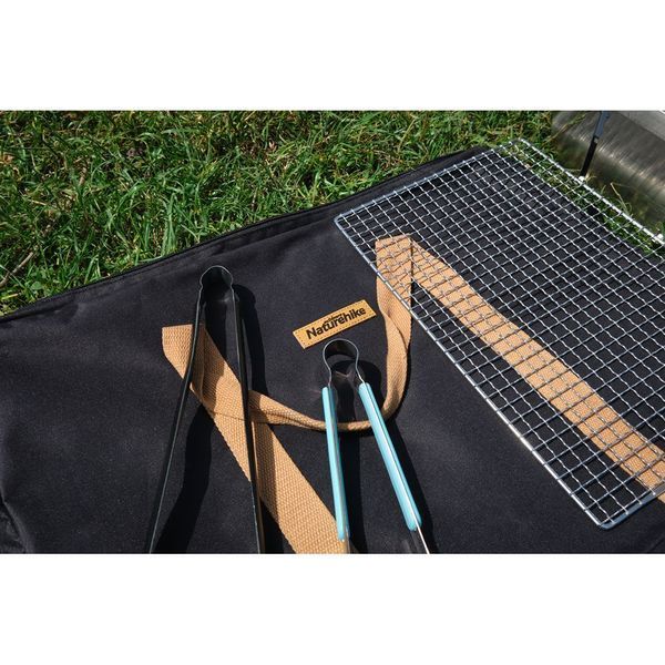 Гриль портативный Naturehike Picnic BBQ Grill NH20CJ006, р-р L, сталь 6927595767672 фото