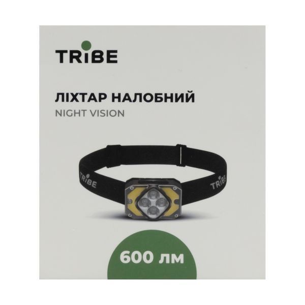 Ліхтар налобний Tribe Night Vision акумуляторний T-MB-0015-olive T-MB-0015-olive фото