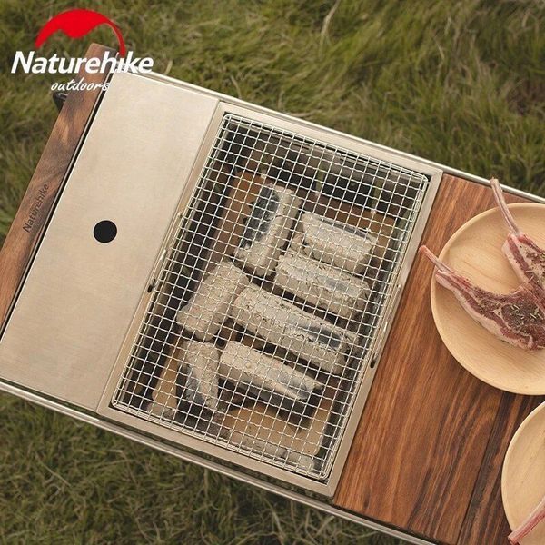 Гриль портативный Naturehike Picnic BBQ Grill NH20CJ006, р-р L, сталь 6927595767672 фото