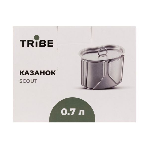 Казанок Tribe Scout 0,7 л сталевий T-FH-0011-metal T-FH-0011-metal фото