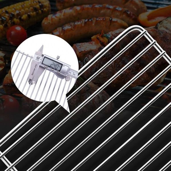 Гриль портативный Naturehike Picnic BBQ Grill NH20CJ006, р-р L, сталь 6927595767672 фото