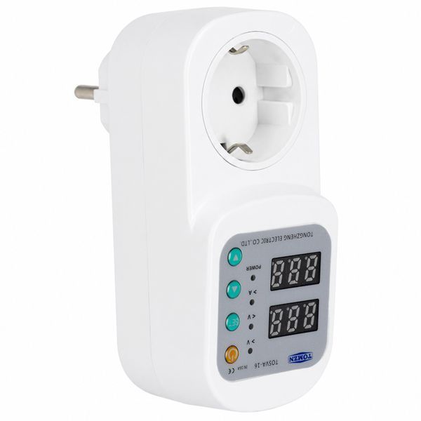 Регулируемое защитное устройство для розетки AC TOMZN TOSVA-16 16А 220V авт.24 фото