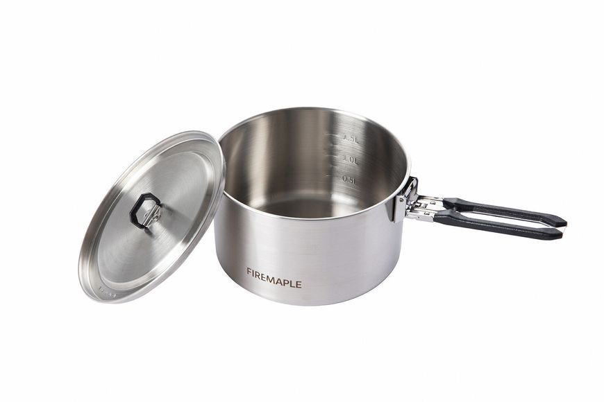 FM Antarcti pot 1,5L Котелок из нержавеющей стали Antarcti 15 фото
