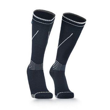 Водонепроникні шкарпетки Dexshell Longlite Socks 2.0, сірі полоски, розмір XL (47-49) DS72506JBG-XL фото