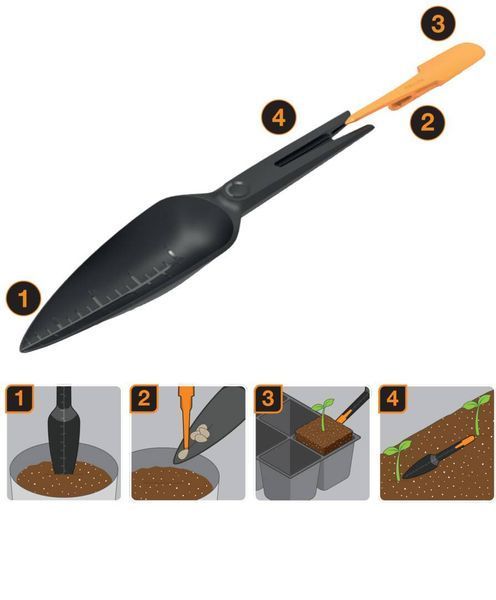 Лопатка для посіву насіння Fiskars Solid &trade; (1057641) 1057641 фото