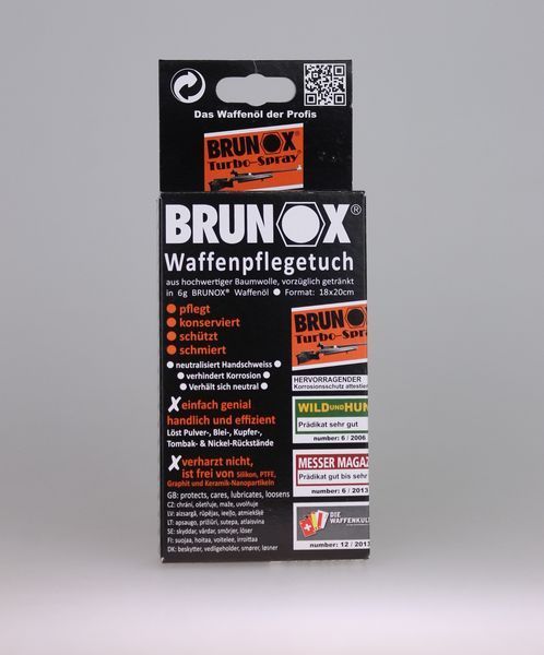 Промаслені серветки для очищення і змащення зброї Brunox Gun Care 5шт BRGD0006X5BOX фото