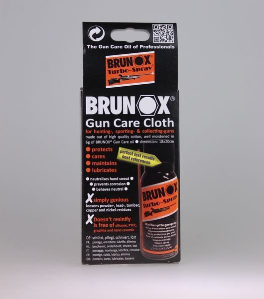 Промаслені серветки для очищення і змащення зброї Brunox Gun Care 5шт BRGD0006X5BOX фото