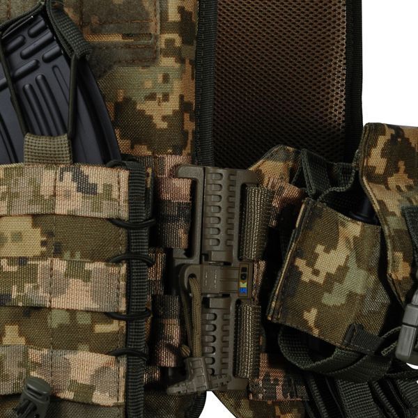 Плитоноска Ares gen.2 з підсумками. Піксель 2605 фото