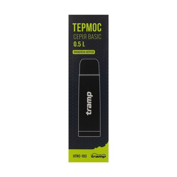 Термос TRAMP Basic 0,5л UTRC-103, black UTRC-103-black фото