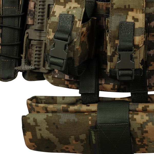 Плитоноска Ares gen.2 з підсумками. Піксель 2605 фото