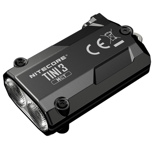 Наключительный фонарь с LED-дисплеем Nitecore TINI 3 MCT (USB-C), оранжевый 6-1573_orange фото