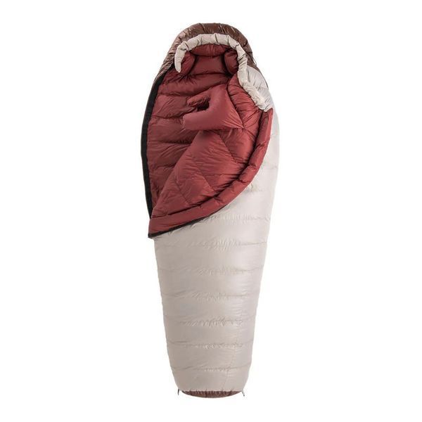 Спальник с натуральным пухом Naturehike Snowbird NH20YD001, р-р L, коричневый 380 г 6927595761281 фото