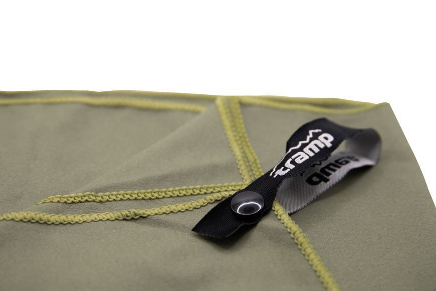Полотенце микрофибры в чехле TRAMP Pocket Towel 60х120 L army green UTRA-161 UTRA-161-L-army-green фото