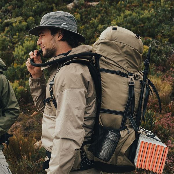 Рюкзак туристический Naturehike NH70B070-B, 70 л+5 л, светло-коричневый 6975641887461 фото
