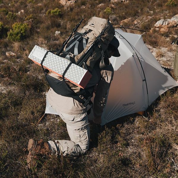Рюкзак туристический Naturehike NH70B070-B, 70 л+5 л, светло-коричневый 6975641887461 фото